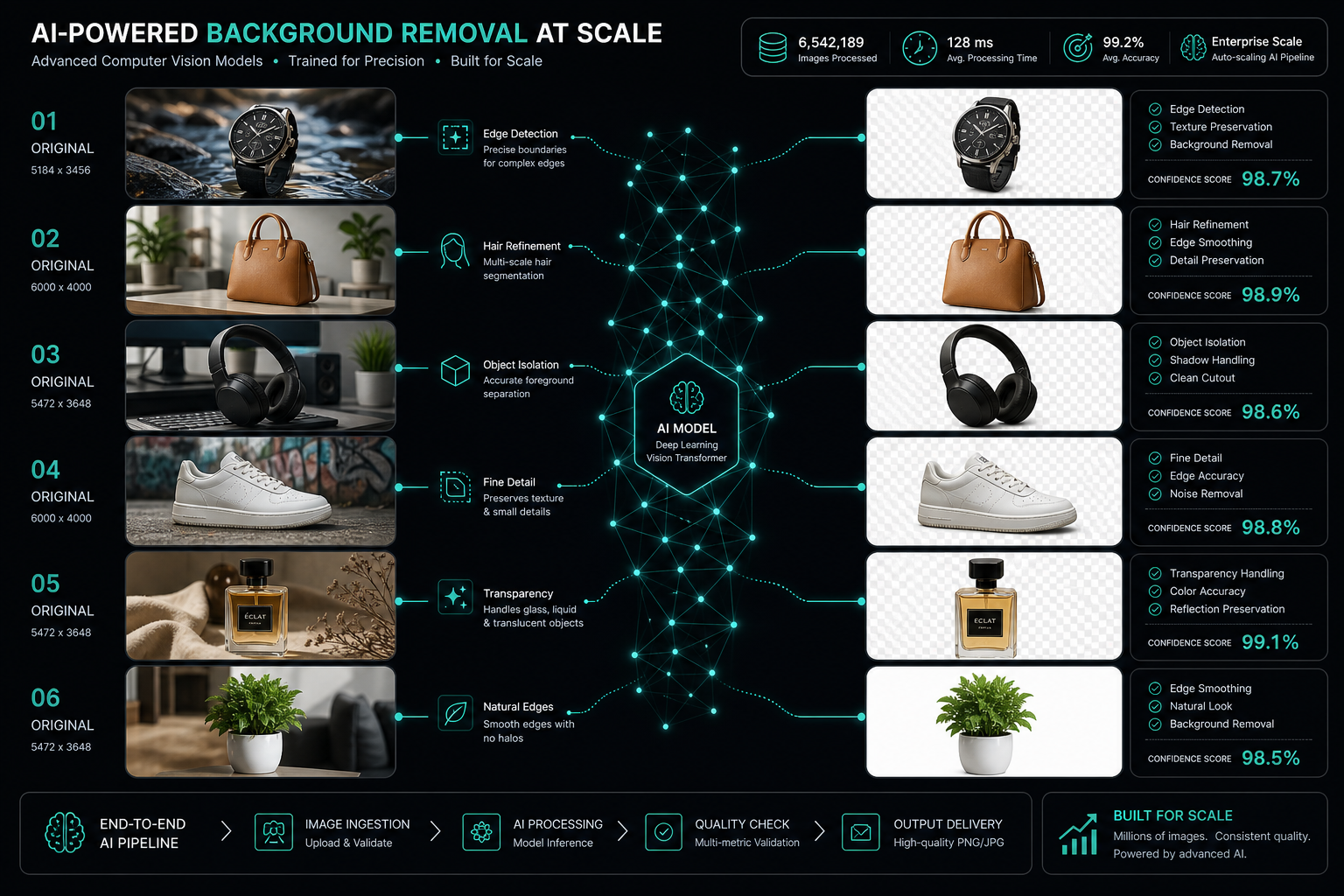 AI-Powered Background Removal at Scale