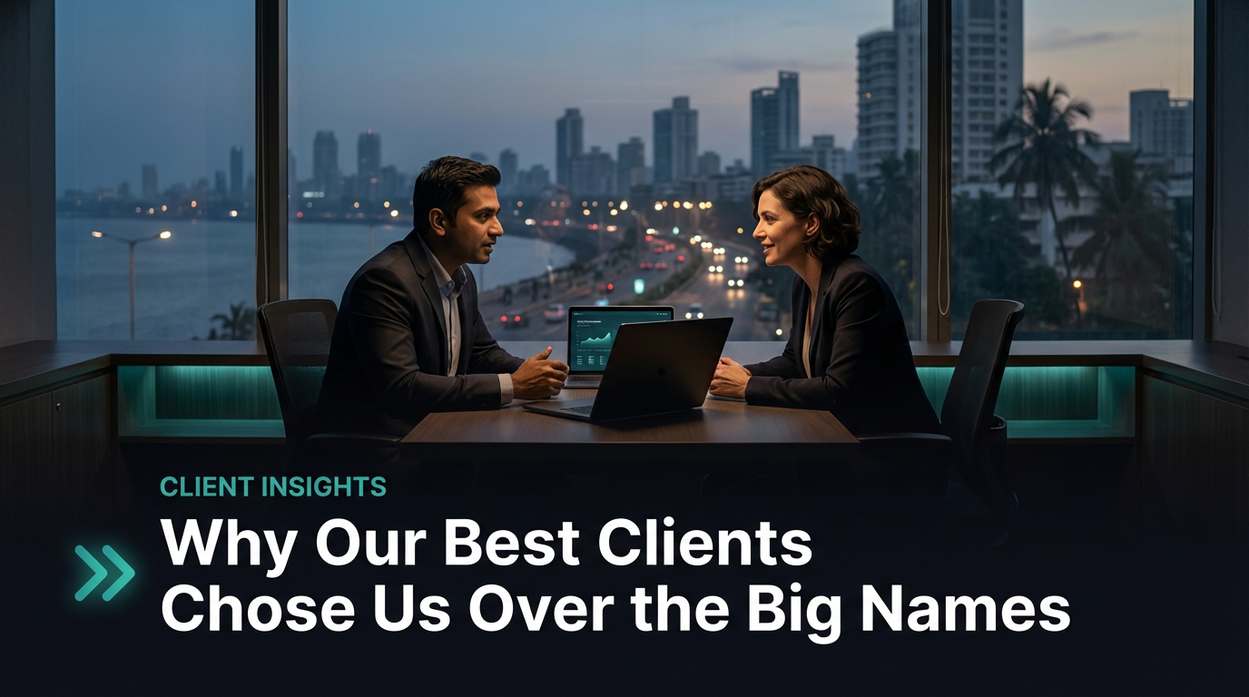 Why Our Best Clients Chose Us Over the Big Names — And What That Says About How Offshore Should Work
