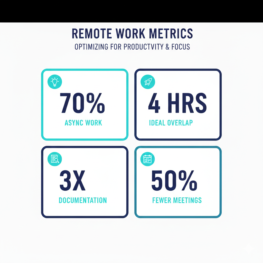 Remote Work Statistics Infographic